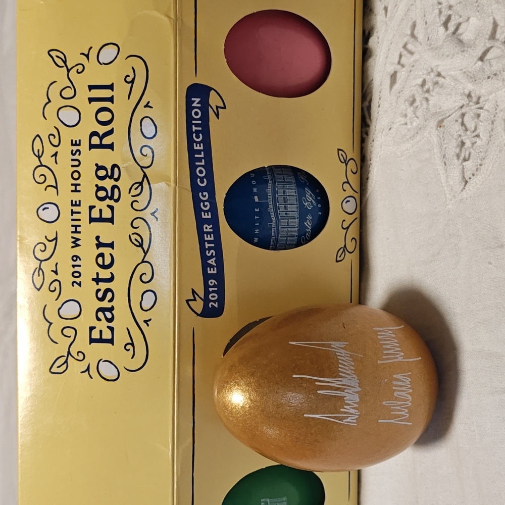 White House Commemorative Easter Egg Set 2019